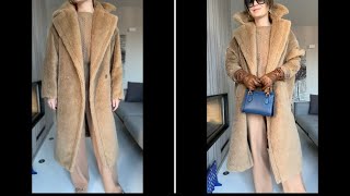 Teddy coat Max Mara styling [upl. by Eux]