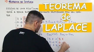 🔴 DETERMINANTES O TEOREMA DE LAPLACE [upl. by Ellehsim41]