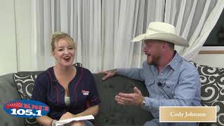 Cody Interviews Cody Johnson At Golf amp Guitars [upl. by Acirt]