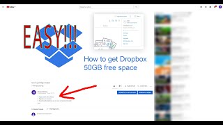 How to get 50GB of Dropbox storage free [upl. by Marvella]