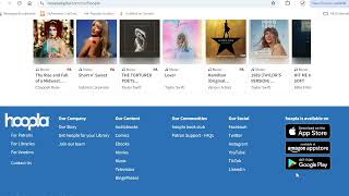 How to use Hoopla for audiobooks music video ebooks and more [upl. by Adnilra]