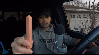 ASMR GLIZZY MUKBANG IN MY TRUCK [upl. by Manbahs]