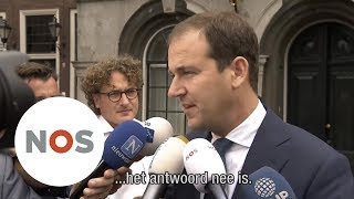 FORMATIE Asscher zegt nee tegen kabinet met VVD CDA en D66 [upl. by Endora]