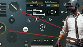 Noob player Setting amp Pro player Setting Pubg mobile [upl. by Osrock]