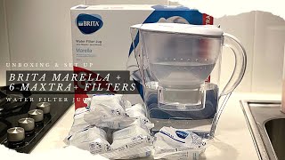 BRITA Marella 24L  6 Maxtra Filters Unboxing and Full Setup [upl. by Juline]