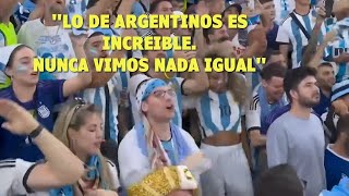 PRENSA ARABE ALUCINA CON LOS ARGENTINOS  ALGO NUNCA VISTO [upl. by Laamaj]