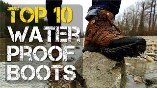 Top 10 Best Waterproof Boots for Men and Women [upl. by Nilde]