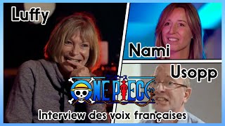 Interview des comédiens français de One Piece pour les 1000 épisodes [upl. by Nylirrej700]