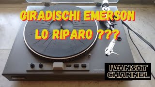 Riparazione di un giradischi Emerson [upl. by Mccully]