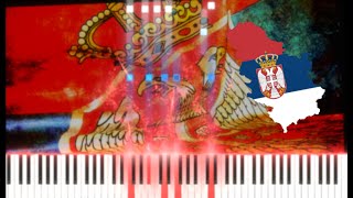 Tamo Daleko  Serbian Folk Song  ON PIANO [upl. by Dor]