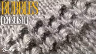 English Bubbles a knitting pattern with extreme volume in two rows [upl. by Klemens]