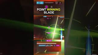 GAME WINNING GENJI BLADE gaming fyp overwatch2 [upl. by Eilarol144]