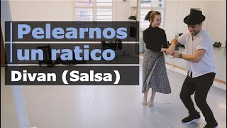 Pelearnos un ratico  Divan Salsa Version  Dance for fun  Cristoforo amp Kamila  2021 [upl. by Haroldson]