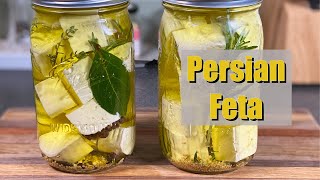 How to make Persian Feta aka Marinated Feta [upl. by Desireah]