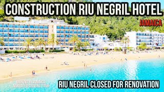 Construction Riu Negril Hotel Jamaica [upl. by Mcknight]