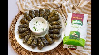 🍃🍚 ¡Sorprendentes Dolmas Hojas de Parra Rellenas de Arroz 🌟 Receta Fácil [upl. by Cogen]