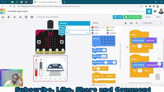 Micro Bit Simulation in Tinkercad Tutorial [upl. by Pasadis261]