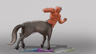 Centaur Transformation Animation [upl. by Grinnell]