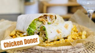 Turkish Chicken Döner Recipe By Famchef Team Easy To make Light And Best In Taste [upl. by Dnamron997]