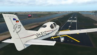 They put EYZ in XPLANE TorqueSim SR22 Review [upl. by Syd409]