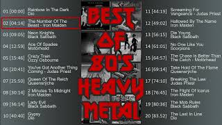 Best of 80s HEAVY METAL Playlist [upl. by Ydasahc]