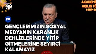 Cumhurbaşkanı Erdoğan 20242025 Yükseköğretim Akademik Yılı Açılış Törenine katıldı [upl. by Mallorie844]