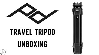 Peak Design Travel Tripod Unboxing [upl. by Jamilla]