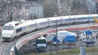 TGV passant par le raccordement court de Mulhouse [upl. by Acinomad10]