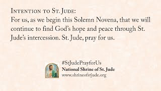 Day 1  June Solemn Novena to St Jude 2024 stjudenovena stjude shrineofstjude [upl. by Annovahs339]