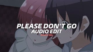 please dont go  joel adams『edit audio』 [upl. by Gilletta]