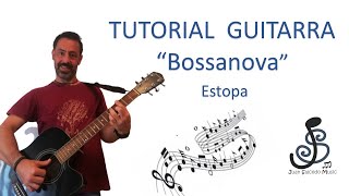 🎸 Bossanova GUITARRA Estopa 🤩  Como tocar tutorial guitarra acordes letra Pdf y tablatura [upl. by Carolyn940]