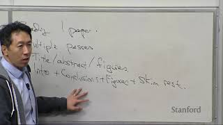 Stanford CS230 Deep Learning  Autumn 2018  Lecture 8  Career Advice  Reading Research Papers [upl. by Akinom]