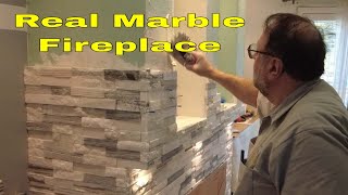 Stunning Marble fireplace [upl. by Merrel]