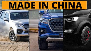 Las 7 mejores Pickups CHINAS en 2021 y en Diésel [upl. by Illib679]