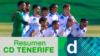 RESUMEN CD ELDENSE 1  CD TENERIFE 3 Amistoso Pretemporada 20242025 [upl. by Hudgens]