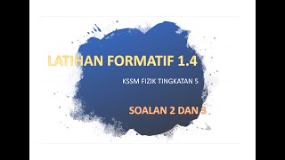 Fizik Tingkatan 4 Persamaan Gerakan Linear Latihan Formatif 21 [upl. by Ise]