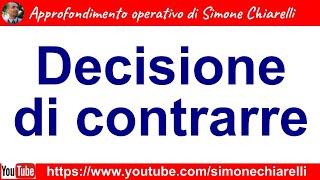 Decisione di contrarre per affidamento diretto  UN MODELLO a cura di Simone Chiarelli 21102023 [upl. by Itteb]