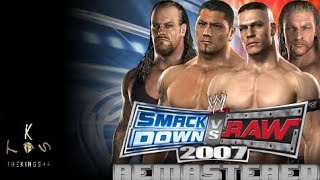 Smackdown Vs Raw 2007 The Remastered Mod PPSSPP Released  Download Link [upl. by Dorcus272]