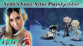 Ventis English Voice Actor plays GENSHIN IMPACT Part 34 Good Soup [upl. by Atalanta942]