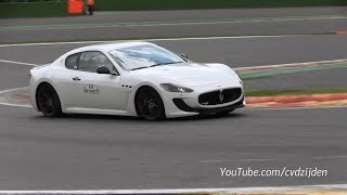 Maserati GranTurismo MC Stradale Exhaust Sounds [upl. by Allecnirp274]