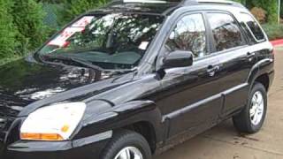 2006 Kia Sportage EX V6 2WD LOADED Leather Heated Seats Sun Roof Black on Black [upl. by Melly689]