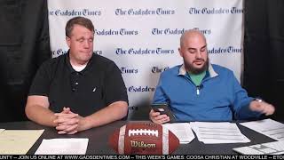 Gadsden Times KICKOFF Show Week 8 [upl. by Squire543]