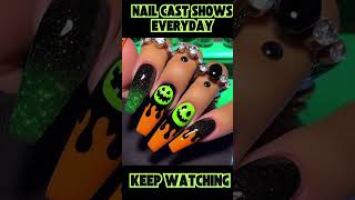 🎃 8 Easy Halloween Nail Art Ideas 🕷️ [upl. by Akiehs309]