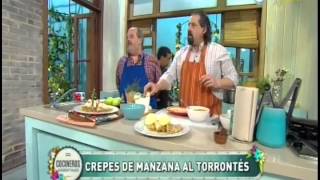 Crepes de manzana al torrontés con helado Parte 2 [upl. by Acirema289]