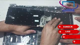 Replace a Weldedin Keyboard  Laptop Keyboard Plastic Rivets  Keyboard Replacement Procedure [upl. by Sirdna498]