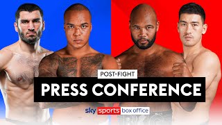 POSTFIGHT PRESS CONFERENCE 🥊 Artur Beterbiev v Dmitry Bivol amp Fabio Wardley v Frazer Clarke 2 [upl. by Fromma]