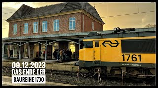 DIENSTENDE  Die Baureihe 1700 dankt ab  EINDE DIENST  de 1700serie treedt af [upl. by Lehcsreh877]