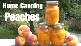 How To Can Peaches At Home [upl. by Ashjian]