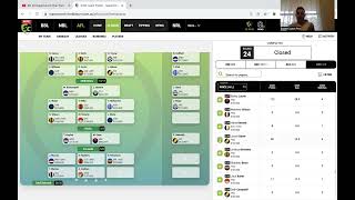 SuperCoach Team Picker AFL 2024 Season [upl. by Eelinnej]