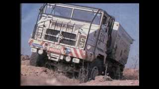 CAMIONES PEGASO PARIS DAKAR Y OTROS RAIDS Trucks Dakar 80s [upl. by Lyreb]